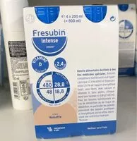 Mängden socker i Intense drink - arôme noisette