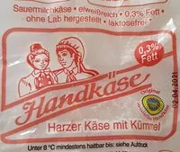 Mängden socker i Handkäse