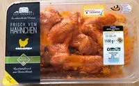 Mängden socker i Frisch vom hähnchen gewürzt