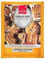 Mängden socker i Lebkuchen Gewürzmischung