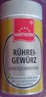 Mängden socker i Rühreigewürz