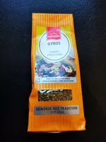 Mängden socker i Gyros Gewürzzubereitung