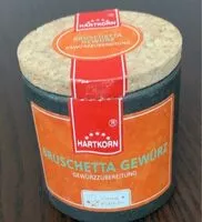 Mängden socker i Bruscetta Gewürz