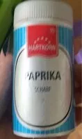 Mängden socker i Paprika - scharf