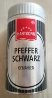 Mängden socker i Pfeffer schwarz - gemahlen