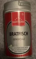 Mängden socker i Bratfisch Gewürzsalz