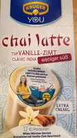 Mängden socker i Chai Latte, Classic India Weniger Süss Typ Vanille...