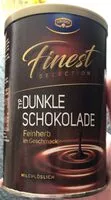 Mängden socker i Dunkle Schokolade