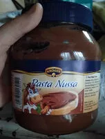 Mängden socker i Pasta nussa