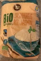 Mängden socker i Riz jasmin bio