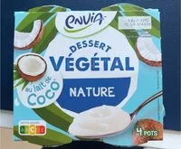 Mängden socker i Dessert vegetal nature