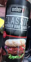 Mängden socker i Classic burger bbq sauce