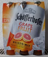 Mängden socker i Grape Fruit Weizen-Mix, Sixpack