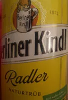 Mängden socker i Berliner Kindl Radler