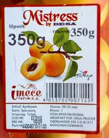 Mängden socker i Aprikosen