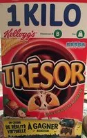 Mängden socker i Trésor - Céréales goût chocolat noisette
