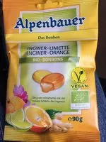 Mängden socker i Ingwer-Limette Ingwer-Orange Bio-Bonbons