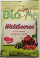 Mängden socker i Bio-Bonbons Waldbeeren