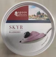 Mängden socker i Skyr blueberry