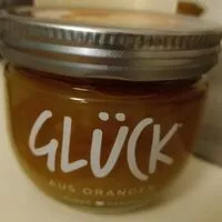 Mängden socker i Glück Orangen Fruchtaufstrich