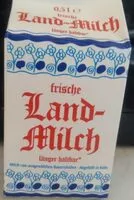 Mängden socker i Frische Land-Milch