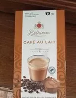 Mängden socker i Café au lait