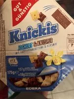 Mängden socker i Knickies Keks