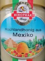 Mängden socker i BIHOPHAR Honig Hochlandhonig aus Mexiko