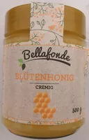 Mängden socker i Bellafonde Blütenhonig cremig