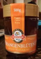 Mängden socker i Orangenblüten-Honig