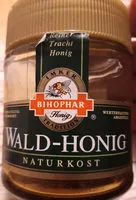 Mängden socker i Bihophar Waldhonig