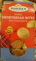 Mängden socker i Dinkel shortbread bites