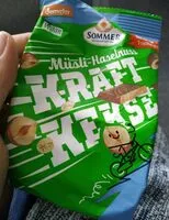 Mängden socker i Müsli-Haselnuss Kraftkekse