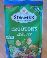 Mängden socker i croûtons Kräuter