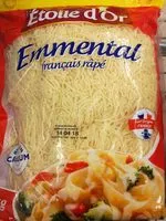 Mängden socker i Emmental Français Râpé