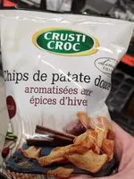 Mängden socker i Chips patate douce