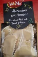 Mängden socker i Mezzalune con Gambas