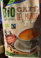 Mängden socker i Kaffeebohnen Café del mundo
