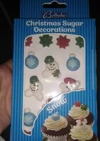 Mängden socker i Christmas Sugar Decorations