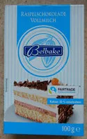 Raspelschokolade vollmilch