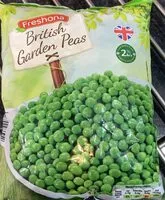 Mängden socker i Frozen Garden peas