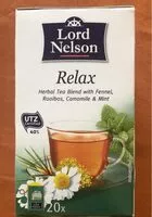 Mängden socker i Relax - Herbal Tea Blend with Fennel, Rooibos, Camomile & Mint