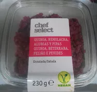 Mängden socker i Salade Quinoa, betteraves rouges et haricots noirs