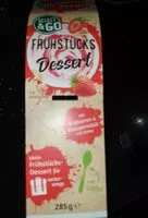 Mängden socker i Frühstücks dessert