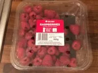 Mängden socker i Raspberries