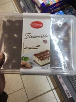 Mängden socker i Tiramisù