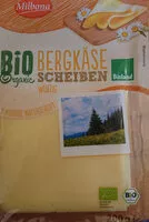 Mängden socker i Bio Bergkäse Scheiben