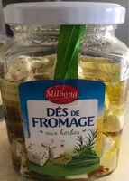 Mängden socker i Dès de fromage aux herbes