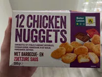 Mängden socker i 12 Chicken nuggets