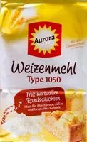 Mängden socker i Weizenmehl Bio 1050